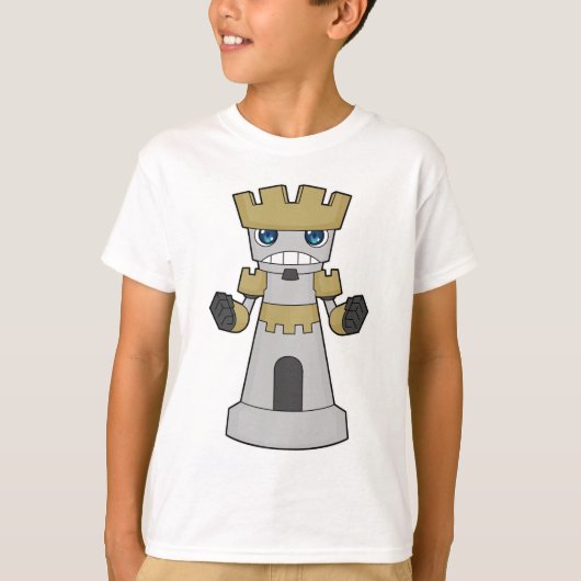 Chess-stuk Rook Chess T-shirt (Voorkant)