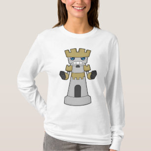 Chess-stuk Rook Chess T-shirt