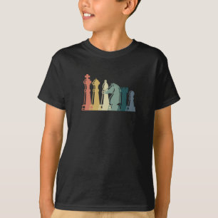 Chess T-shirt Retro Chess Design - Chess