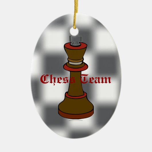 Chess Team of Chess Club Ornament (Voorkant)