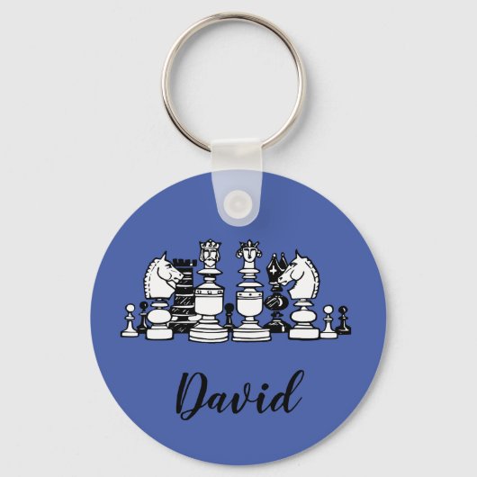 Chess Thmet bijzondere status Sleutelhanger (Voorkant)