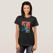 Chess Tournament Fans Retro Pop Chess Player  1 T-shirt (Voorkant volledig)