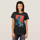 Chess Tournament Fans Retro Pop Chess Player  1 T-shirt (Voorkant volledig)
