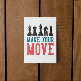 Chess Tournament Invitation Card Kaart