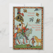 Chess Tournament Invitation Kaart (Achterkant)