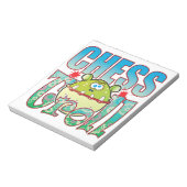 Chess Troll Notitieblok (Gedraaid)