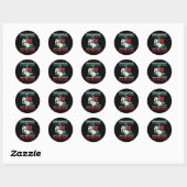 Chess voor mannen Funny Chess Player Checkmate Ronde Sticker (Vel)