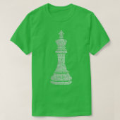 Chess Words T-shirt (Design voorkant)