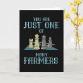 Chessboard Chess Piece Kaart (Gele Bloem)