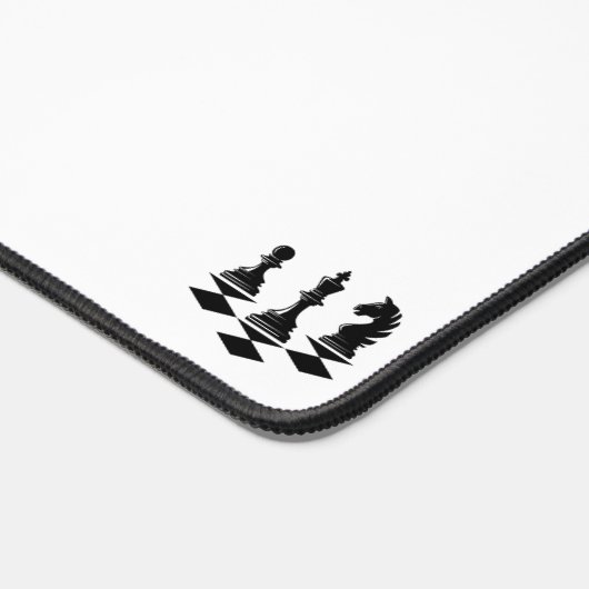 Chessboard Motif de bureau Mat - Strategic Style & (Coin)