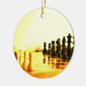 Chessboard Ornaemnt Keramisch Ornament (Links)