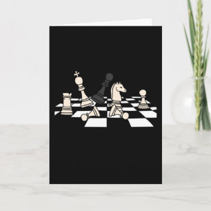 Chessboard Player-schaakstukken Kaart