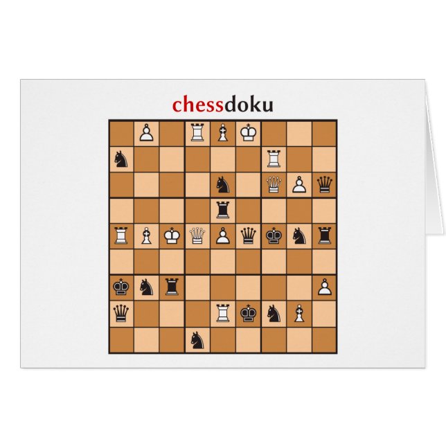 chessdoku (Devant horizontal)