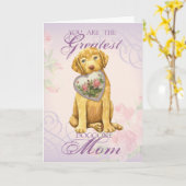 Chessie Heart mama Kaart (Gele Bloem)