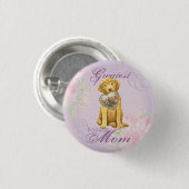Chessie Heart mama Ronde Button 3,2 Cm (Voorkant /achterkant)