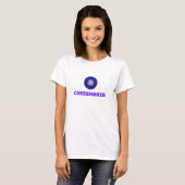 Chessmanie logo t-shirt (Voorkant volledig)