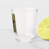 Chest Beating Gorilla Shot Glas (Rechts)