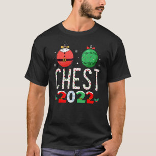 Chest Nuts die overeenkomen met kerstparen Kastanj T-shirt