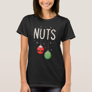 Chest Nuts die overeenkomen met kerstparen Kastanj T-shirt