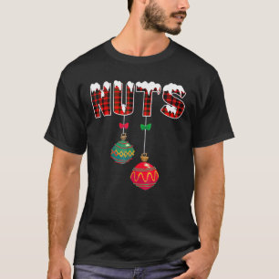 Chest Nuts Funny Matching Chestnoten Kerstmis T-shirt