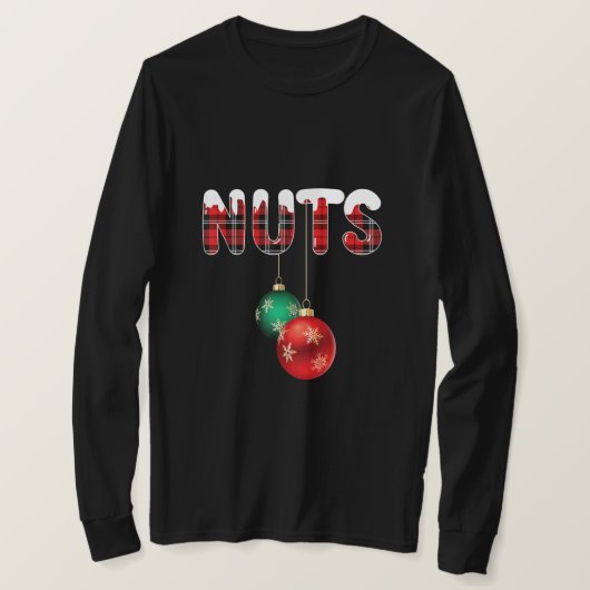 Chest Nuts Funny Matching Chestnuts T-shirt (Design voorkant)