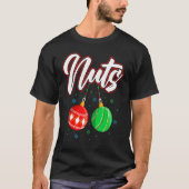 Chest Nuts kerstt Shirt Funny Matching Couple (Voorkant)