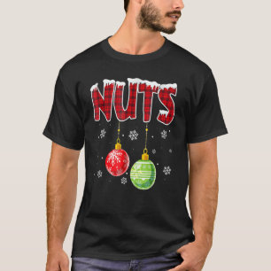 Chest Nuts Matching Chestnuts Christmas Couples Nu T-shirt