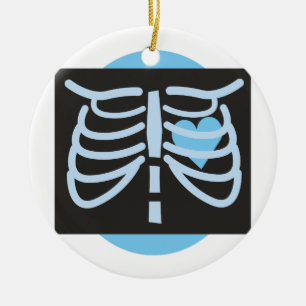 Chest-X-Ray Keramisch Ornament