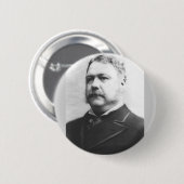 Chester A. Arthur 21st President Ronde Button 5,7 Cm (Voorkant /achterkant)