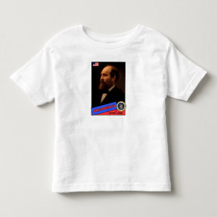 Chester A. Arthur Honkbalkaart Kinder Shirts
