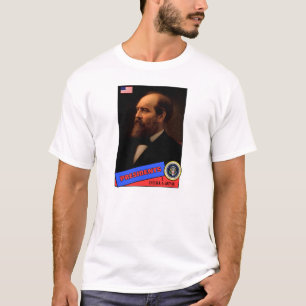 Chester A. Arthur-honkbalkaart T-shirt