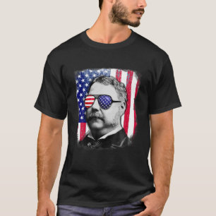 Chester A Arthur US flag shirt 4 juli