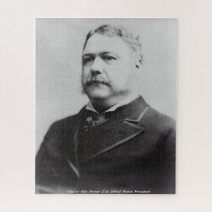 Chester Alan Arthur 21e president van Amerika. Legpuzzel
