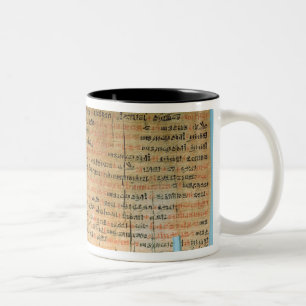 Chester Beatty Medical Papyrus Tweekleurige Koffiemok