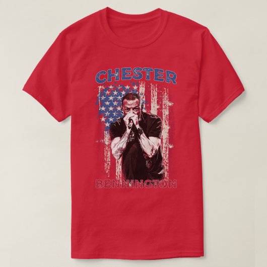 Chester Bennington T-shirt (Design voorkant)