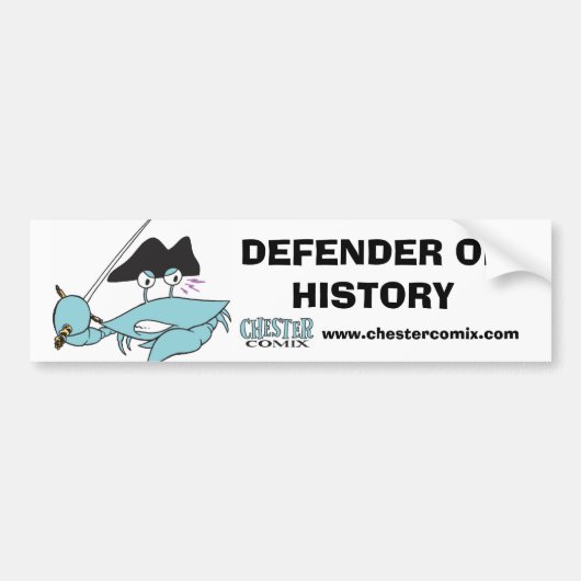 Chester bumpersticker (Voorkant)