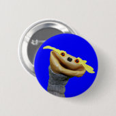Chester Button (blauw) (Voorkant /achterkant)