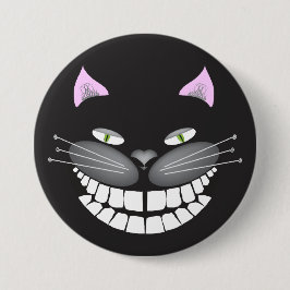Chester Cheshire Cat op een 3-inch ronde knop Ronde Button 7,6 Cm