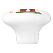 Chester chimp clown keramische knop (Zijkant)