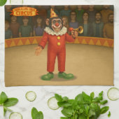 Chester chimp clown theedoek (Gevouwen)