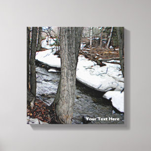 Chester Creek Canvas Afdruk