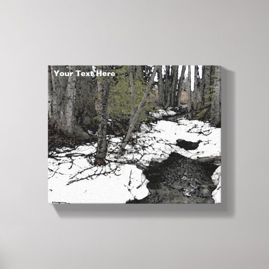 Chester Creek Two Canvas Afdruk (Voorkant)