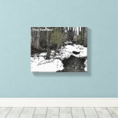 Chester Creek Two Canvas Afdruk (Insitu (Houten vloer))