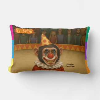 Chester de chimpansee clown kussen