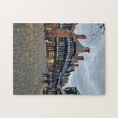 Chester maisons en puzzle d'automne (Horizontal)