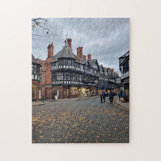 Chester maisons en puzzle d'automne (Vertical)