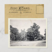 Chester NJ, Main Street,  stijl Briefkaart (Voorkant / Achterkant)