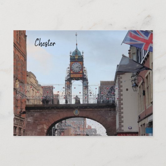 Chester - stadzalen briefkaart (Voorkant)