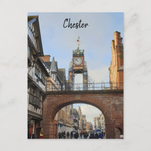 Chester - stadzalen briefkaart
