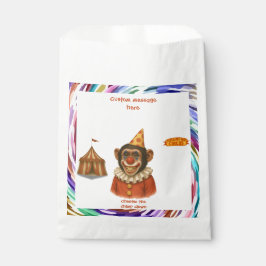 Chester the chimp clown bedankzakje